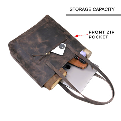 Romeo Leather Tote Bag